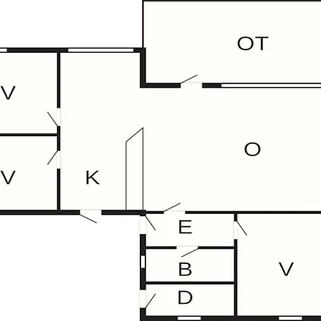 Σπίτι διακοπών 6 Person In Knebel